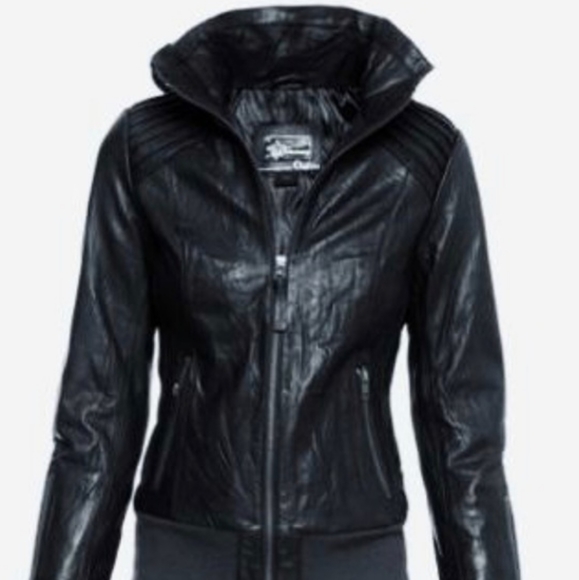 Mackage Leather Jacket in Lauren XS - Picture 2 of 8